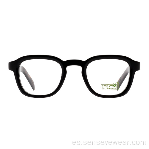 Gafas ópticas de alta calidad de moda Eco Acetate.